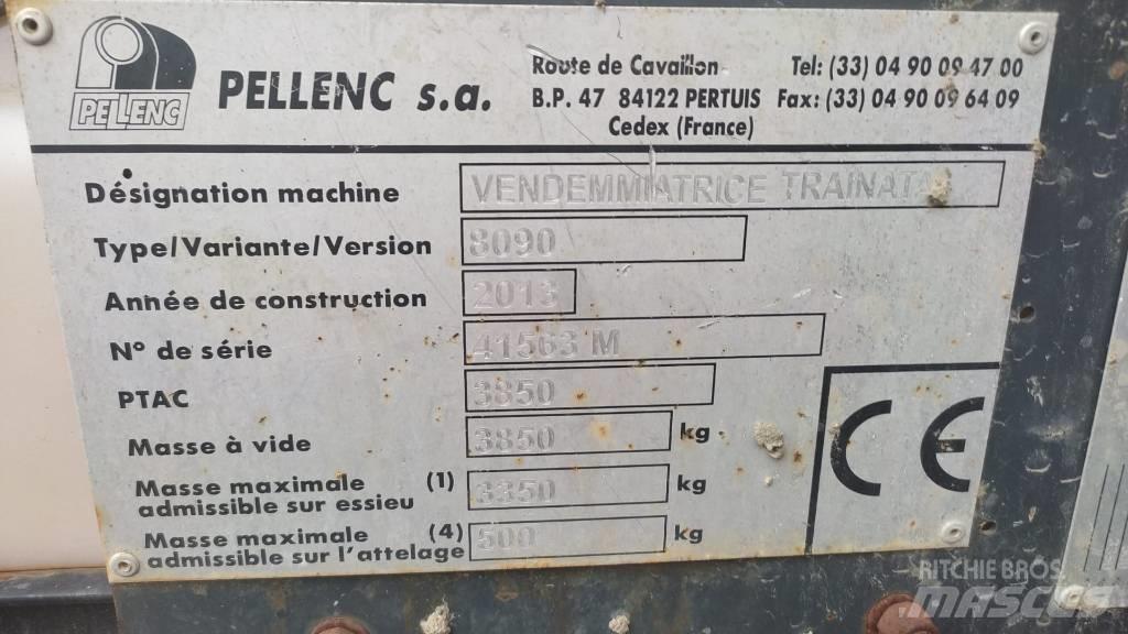 Pellenc 8090 Rypäle sadonkorjuukoneet