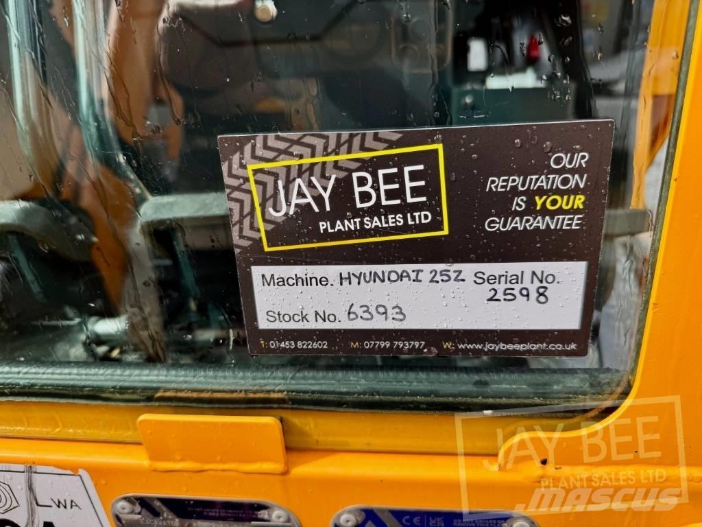 Hyundai R25Z-9 AK Minikaivukoneet < 7t