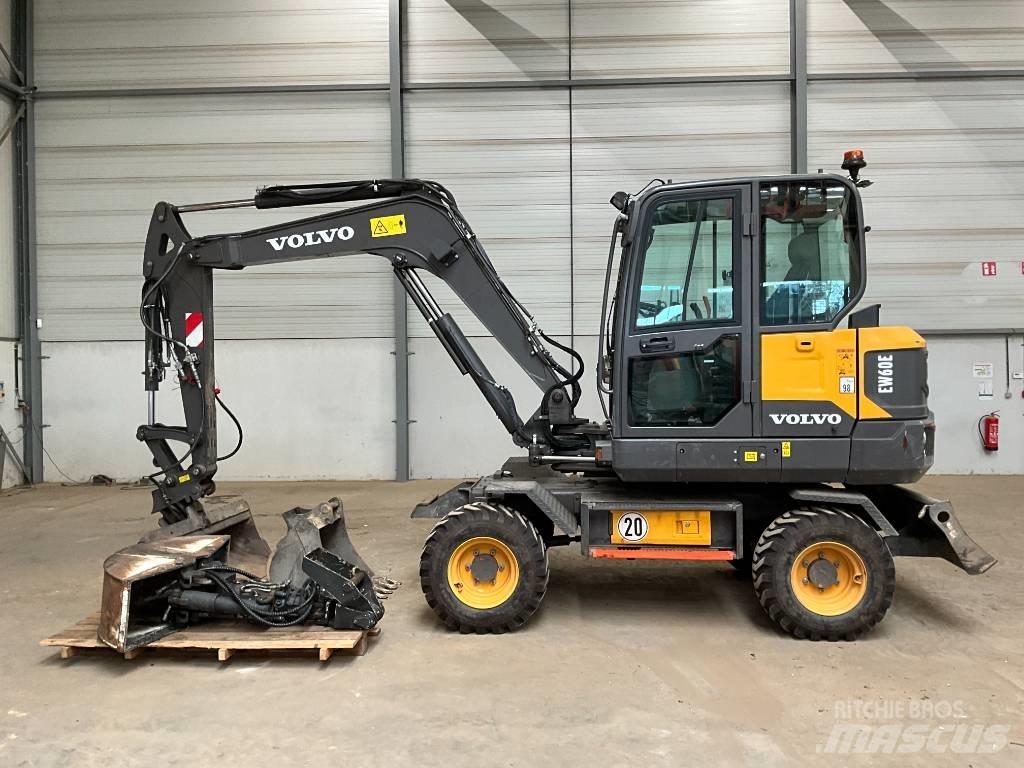 Volvo EW 60 E Pyöräkaivukoneet