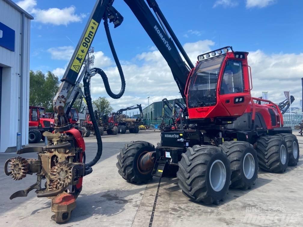 Komatsu 901XC Harvesterit