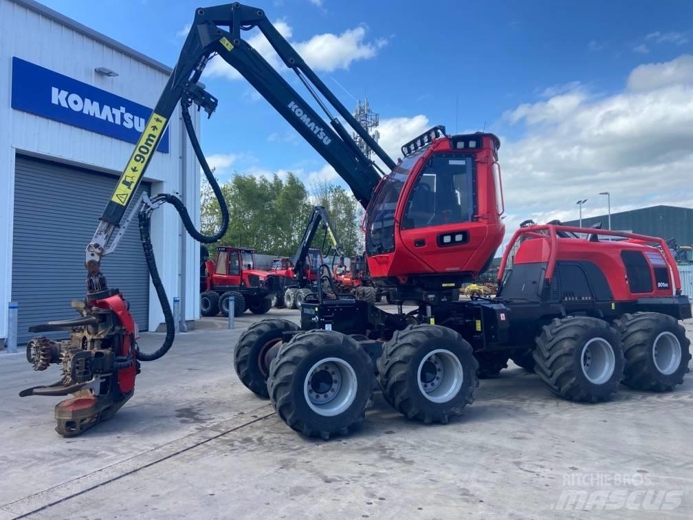 Komatsu 901XC Harvesterit