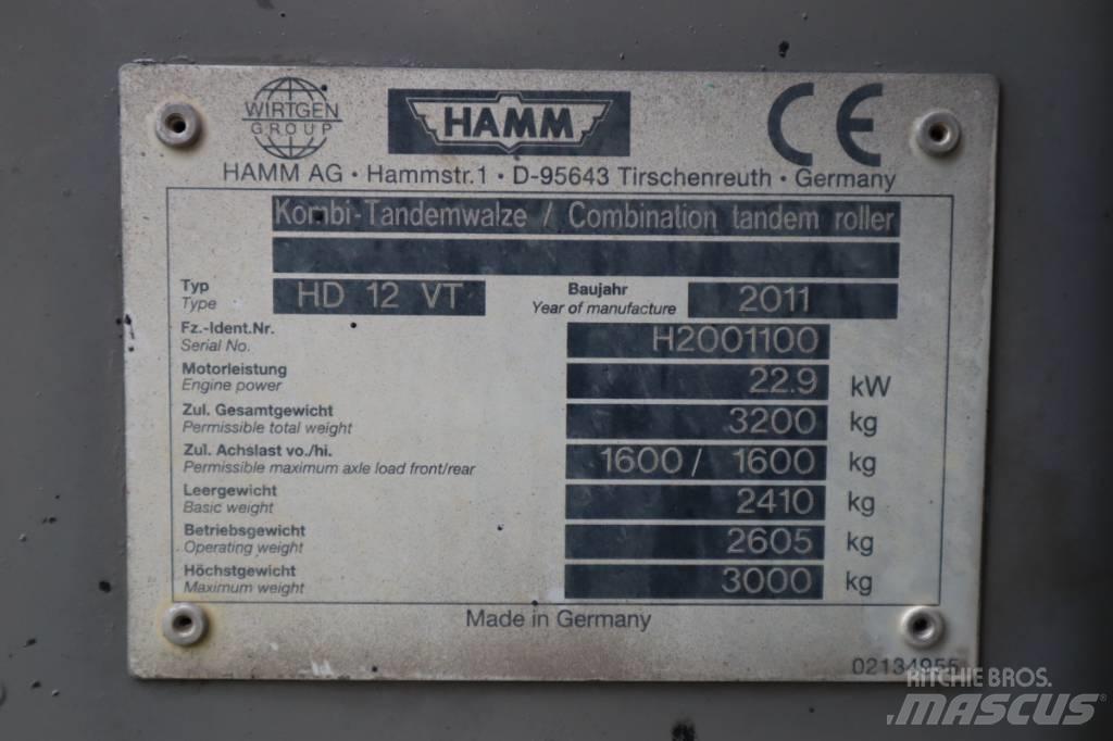 Hammar HD12VT Yhdistelmäjyrät