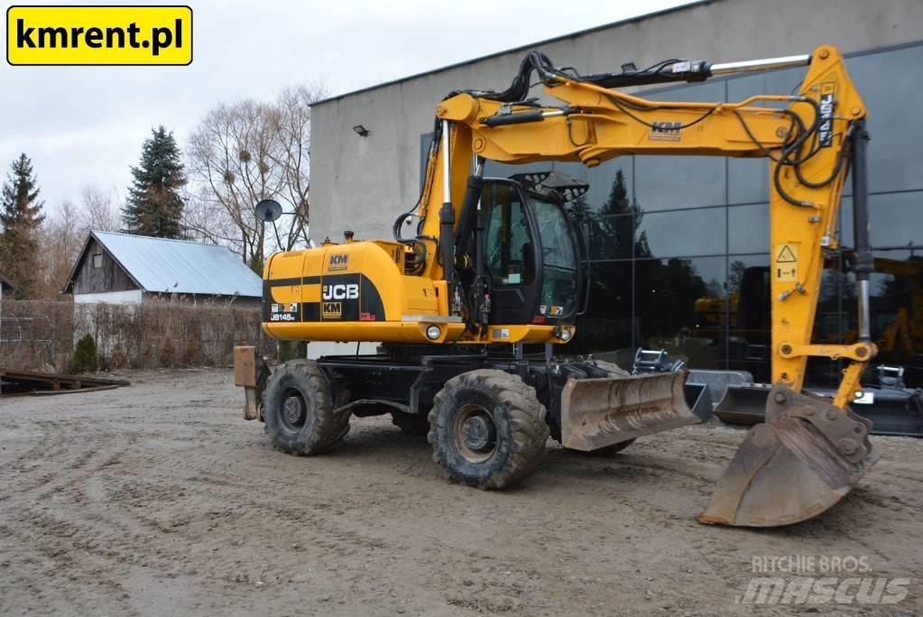 JCB JS 145 Pyöräkaivukoneet