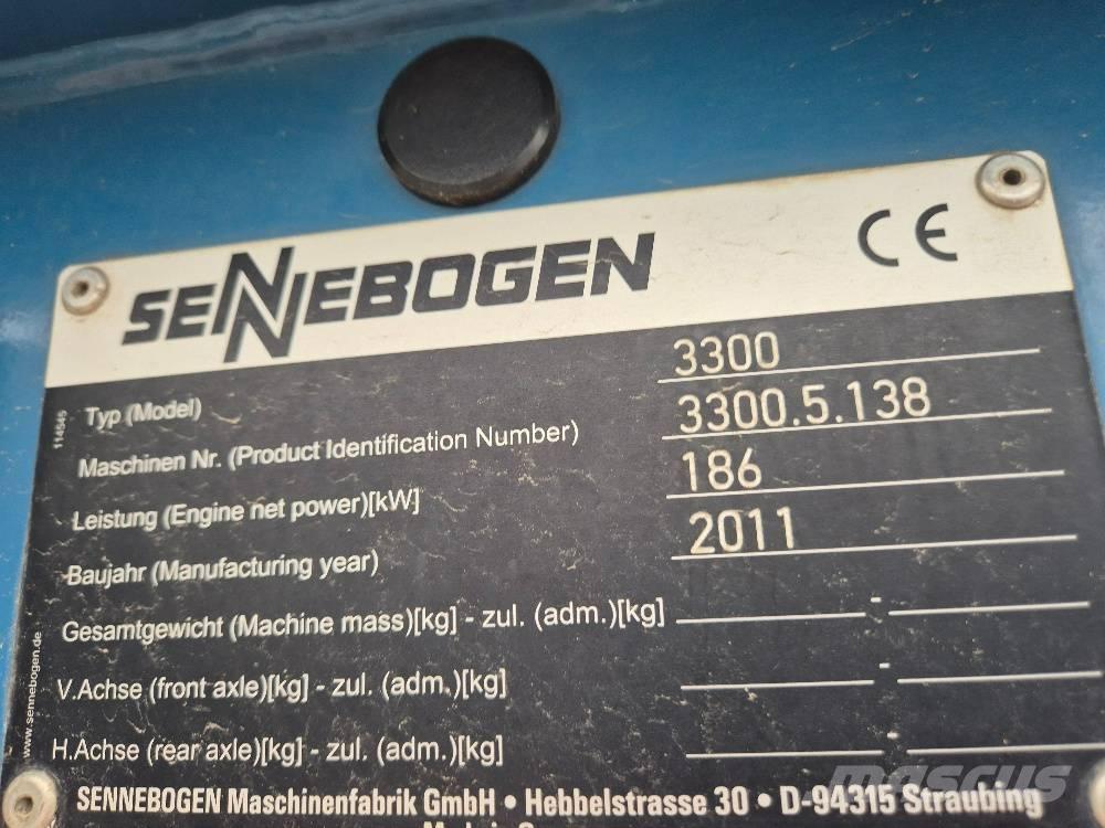 Sennebogen 3300 RSL Tela-alustaiset nosturit