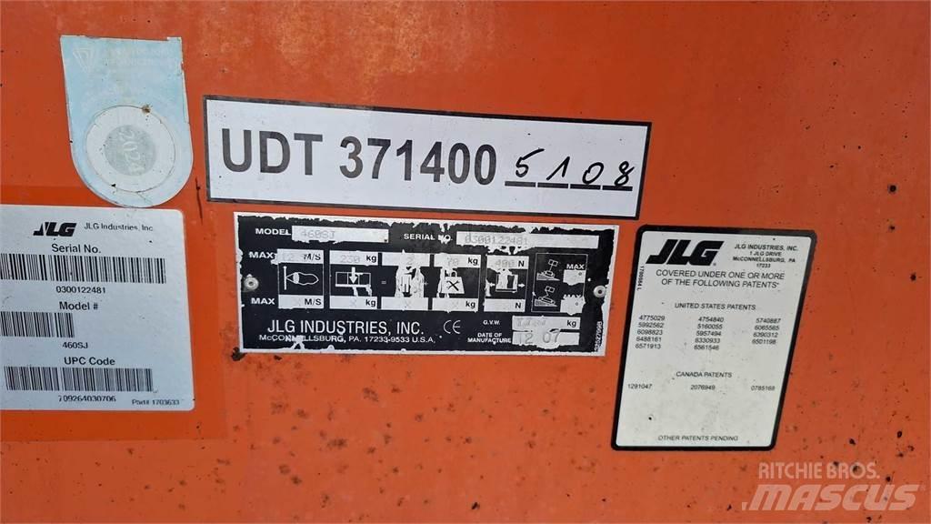 JLG 460SJ Teleskooppipuominostimet