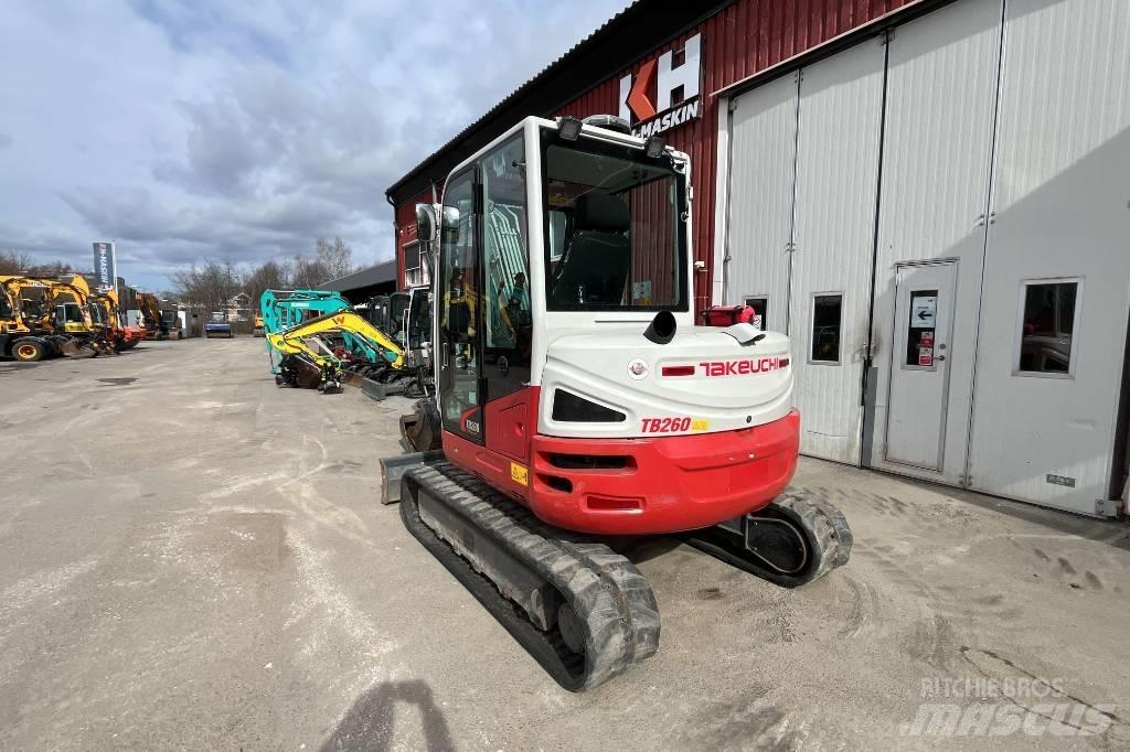 Takeuchi TB 260 Minikaivukoneet < 7t