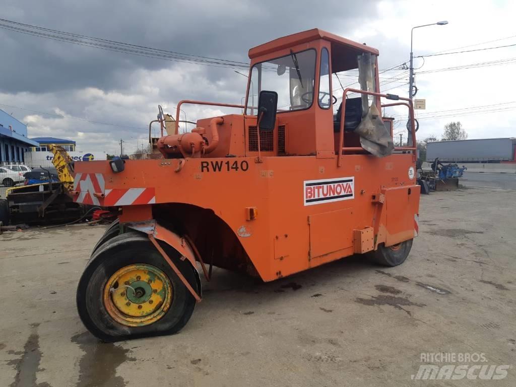 MBU RW140 Kumipyöräjyrät