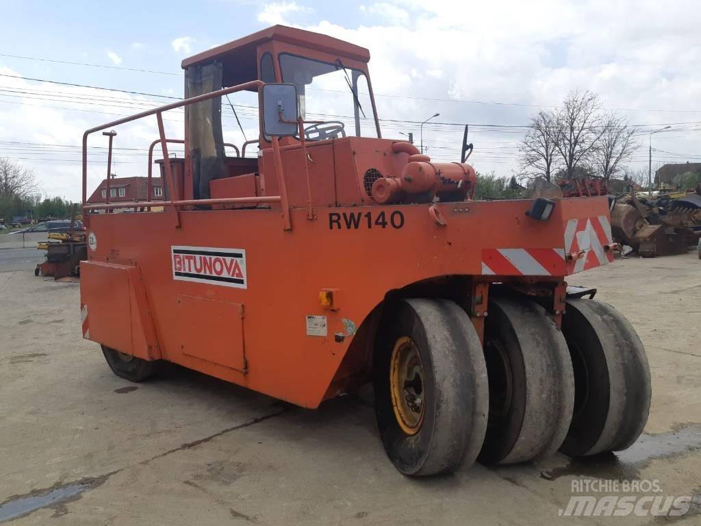 MBU RW140 Kumipyöräjyrät