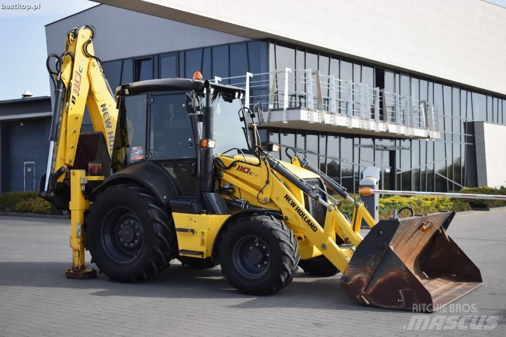 New Holland B 110 C Kaivurikuormaajat