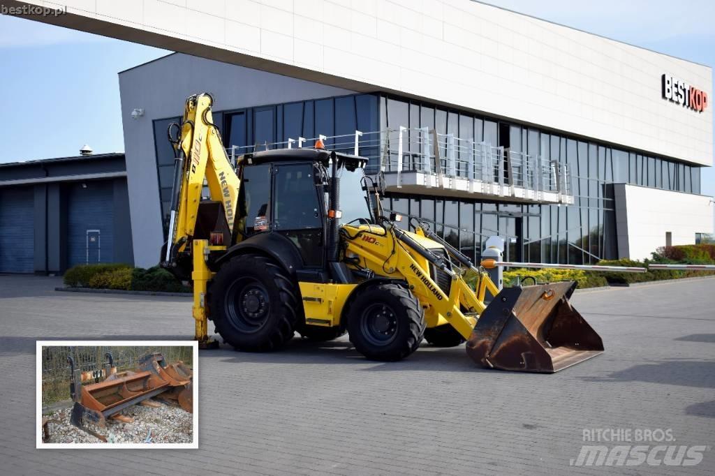 New Holland B 110 C Kaivurikuormaajat