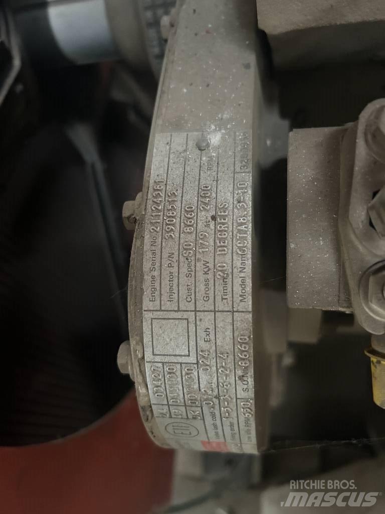 Cummins 6CTA8.3 Dieselgeneraattorit
