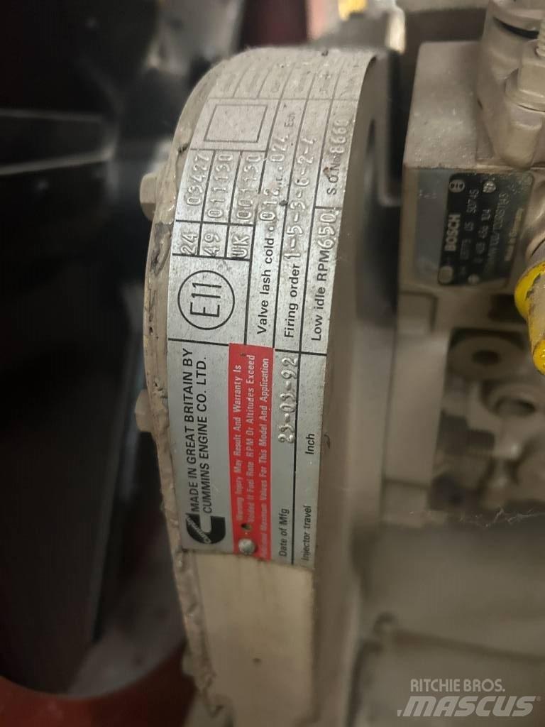 Cummins 6CTA8.3 Dieselgeneraattorit