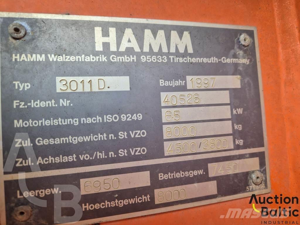 Hamm 3011 D Muut jyrät