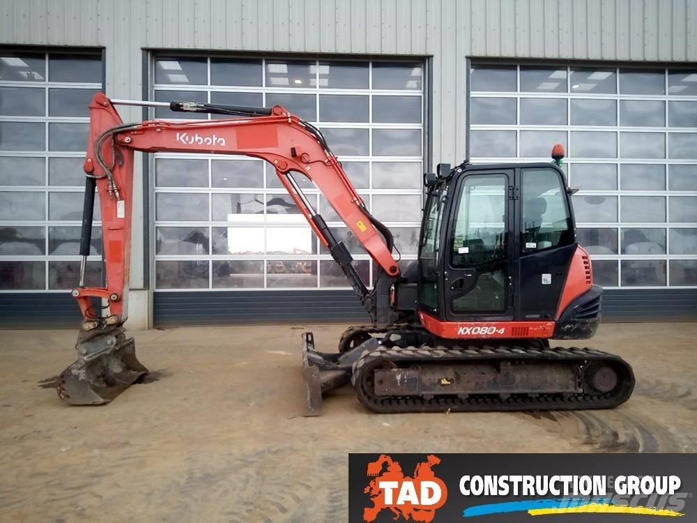 Kubota KX 080-4 Midikaivukoneet 7t - 12t