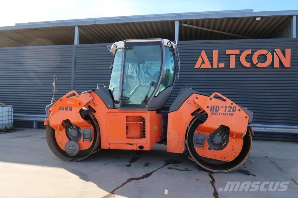 Hamm HD+ 120 VO Tandemjyrät