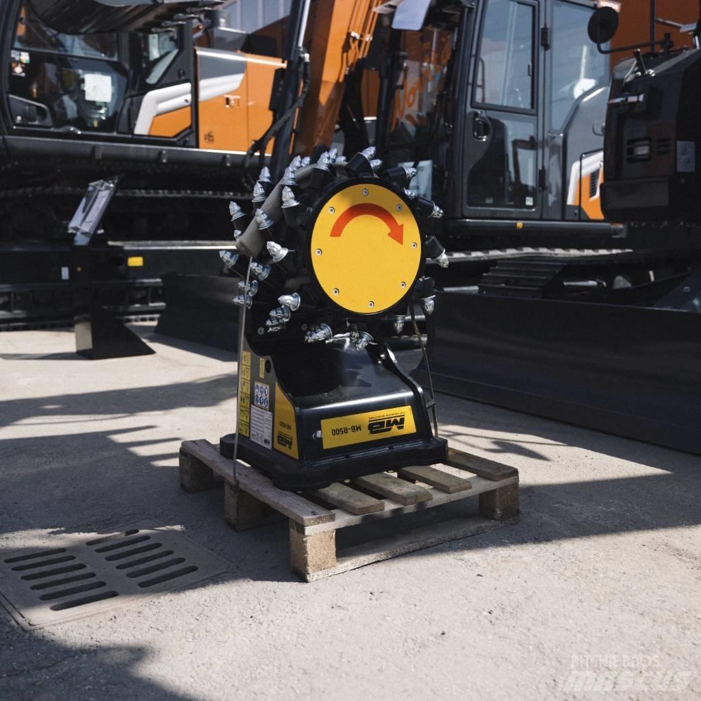 MB Crusher MB-R500 Kääntölaitteet