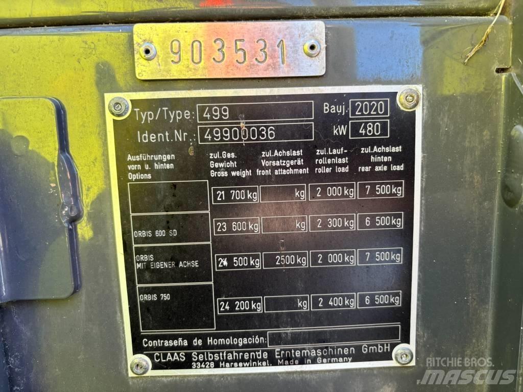 CLAAS Jaguar 960 4WD Ajosilppurit