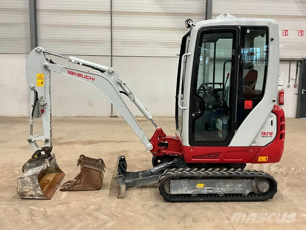 Takeuchi TB 216 Minikaivukoneet < 7t
