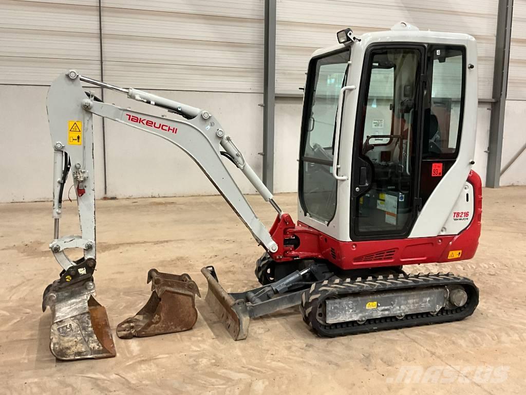 Takeuchi TB 216 Minikaivukoneet < 7t