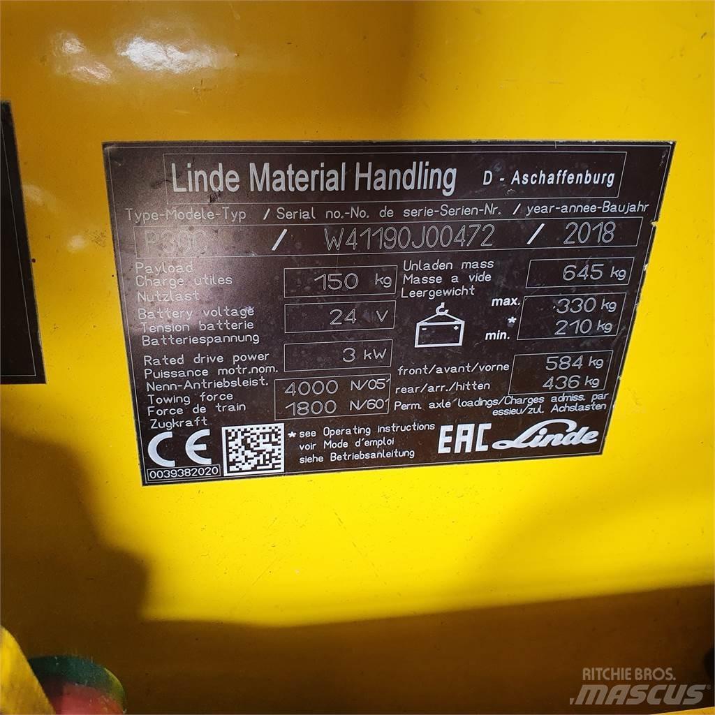 Linde P30C Vetotrukit