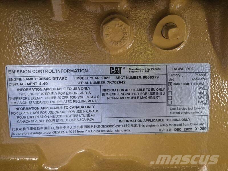 CAT 3054C DITAAC Moottorit