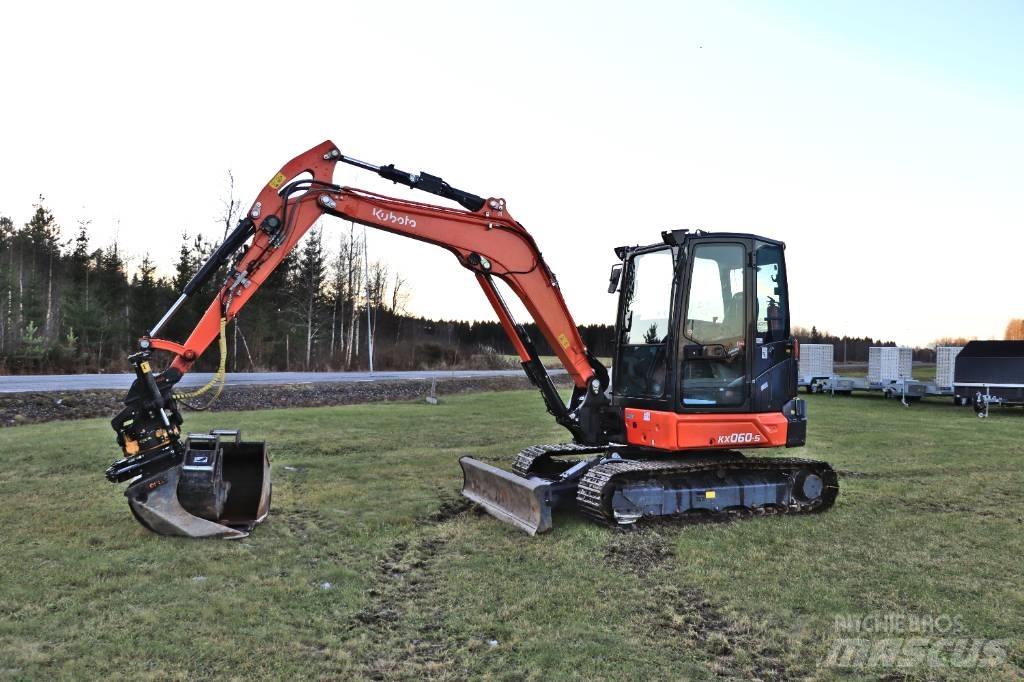 Kubota KX060-5 Minikaivukoneet < 7t