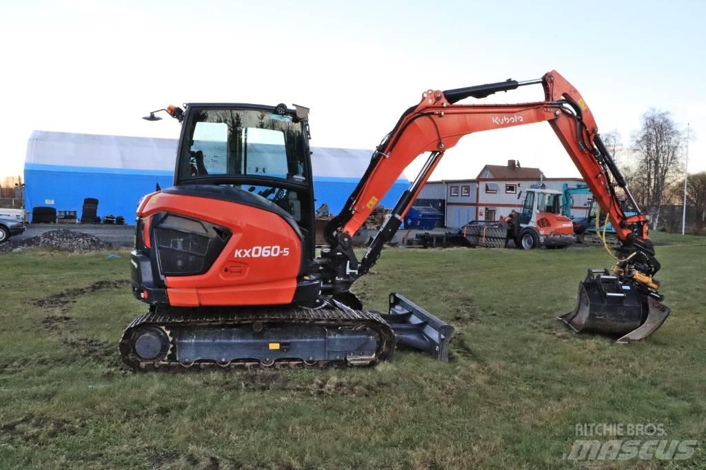 Kubota KX060-5 Minikaivukoneet < 7t
