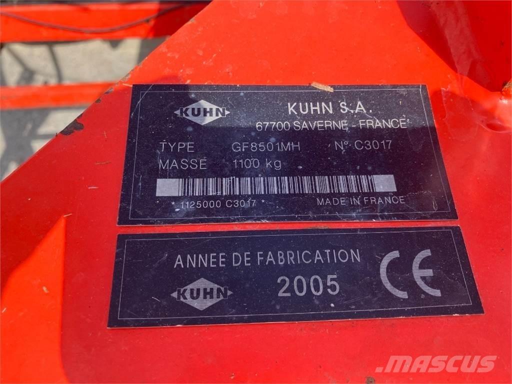 Kuhn GF 8501 MH Pöyhimet ja haravat