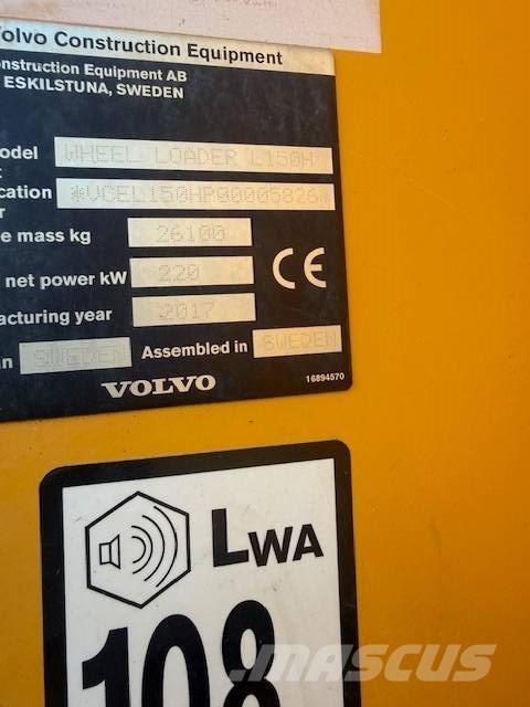 Volvo L 150 H Pyöräkuormaajat