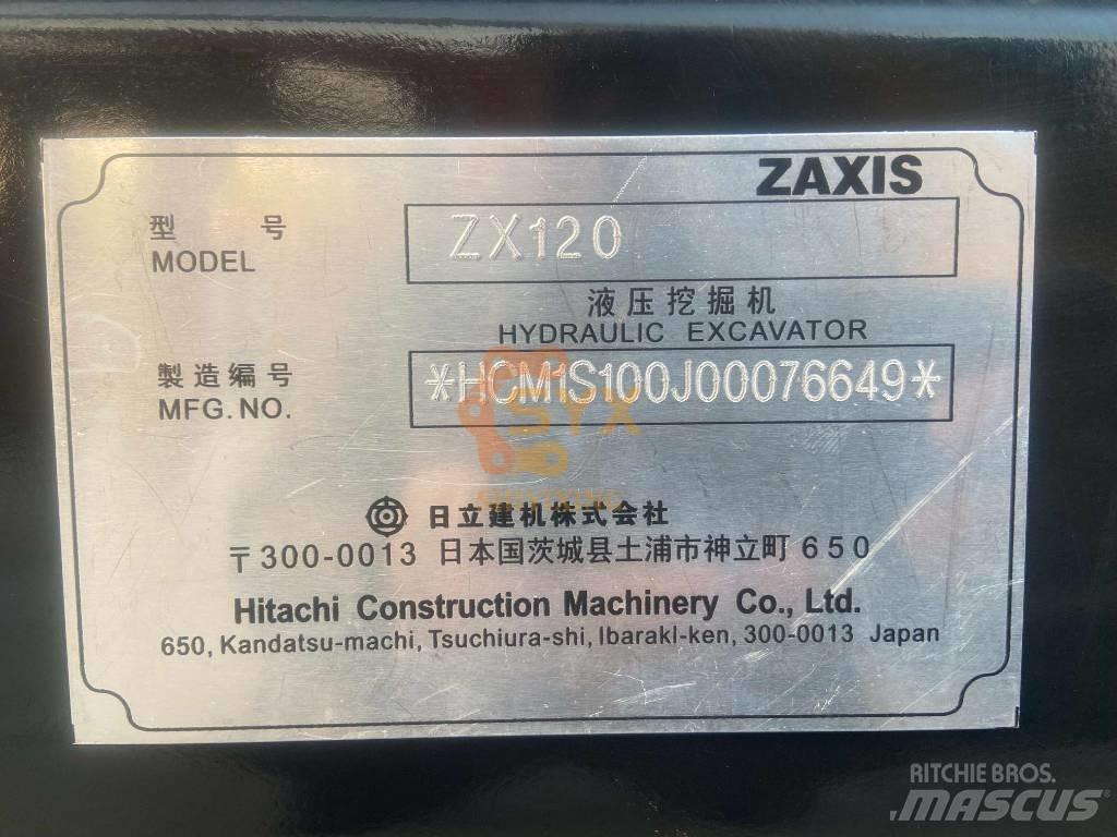 Hitachi ZX 120 Telakaivukoneet