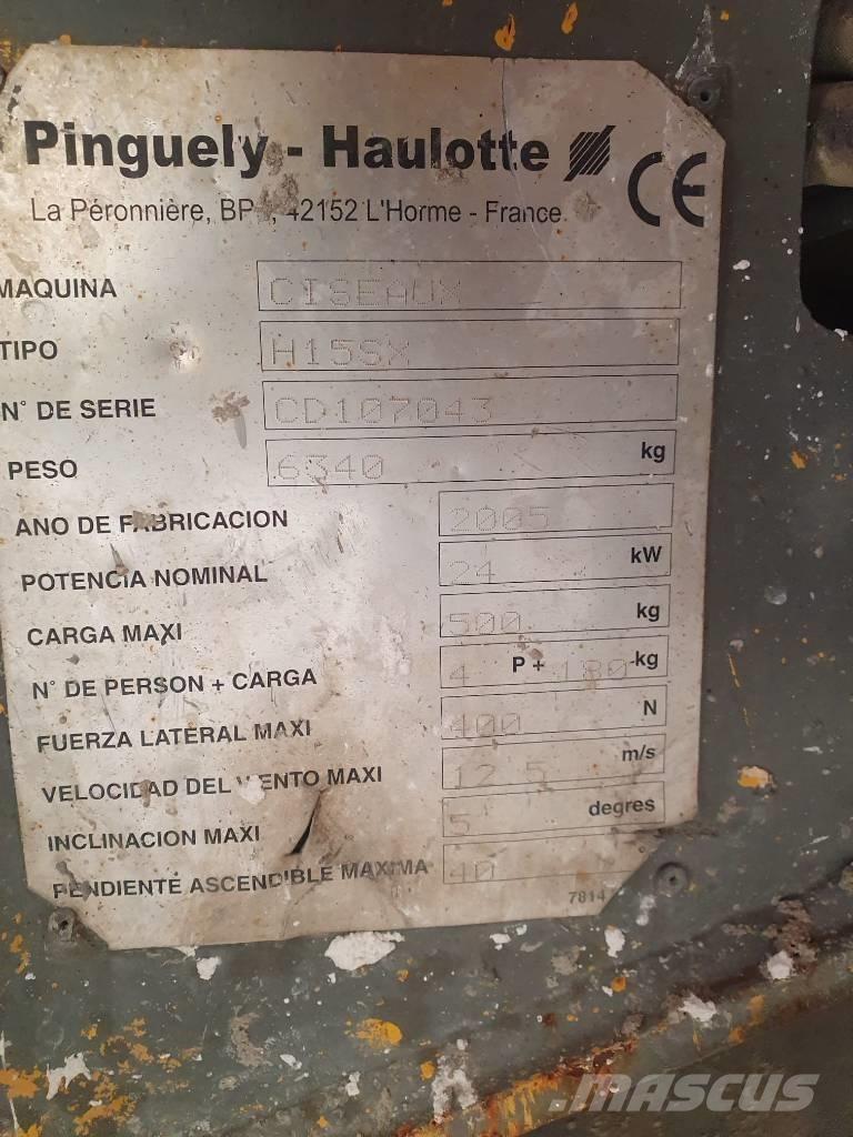 Haulotte H 15 SX Saksilavat