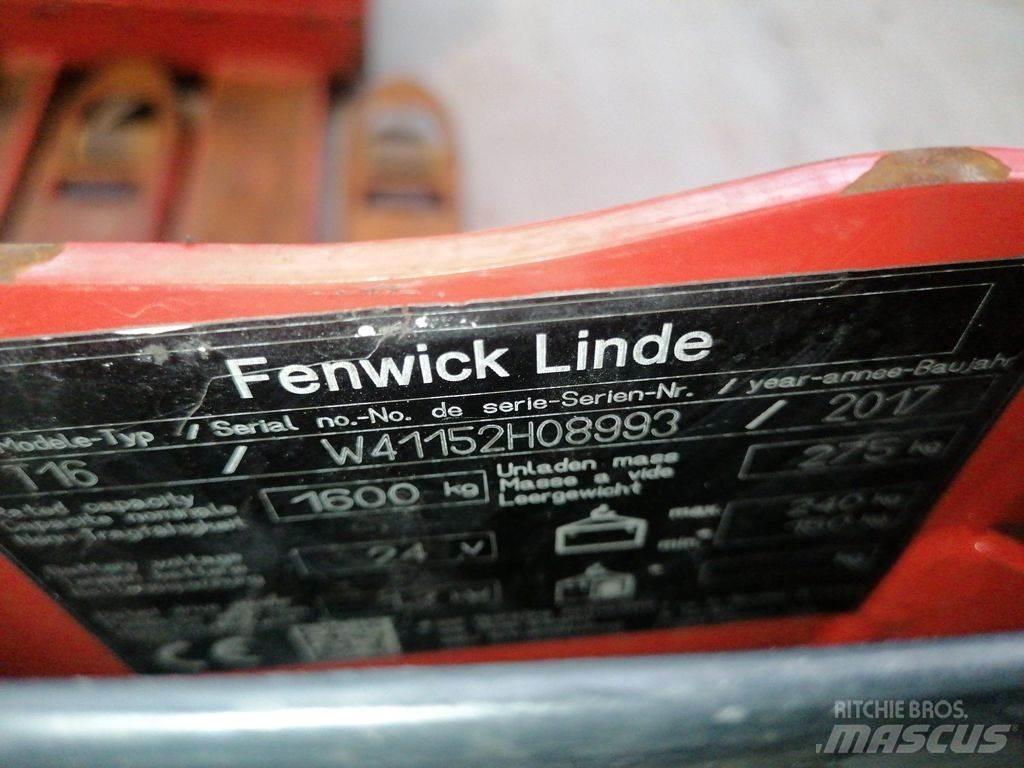 Linde T16 Lavansiirtotrukit