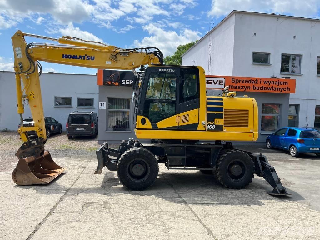 Komatsu PW 160-11 Pyöräkaivukoneet