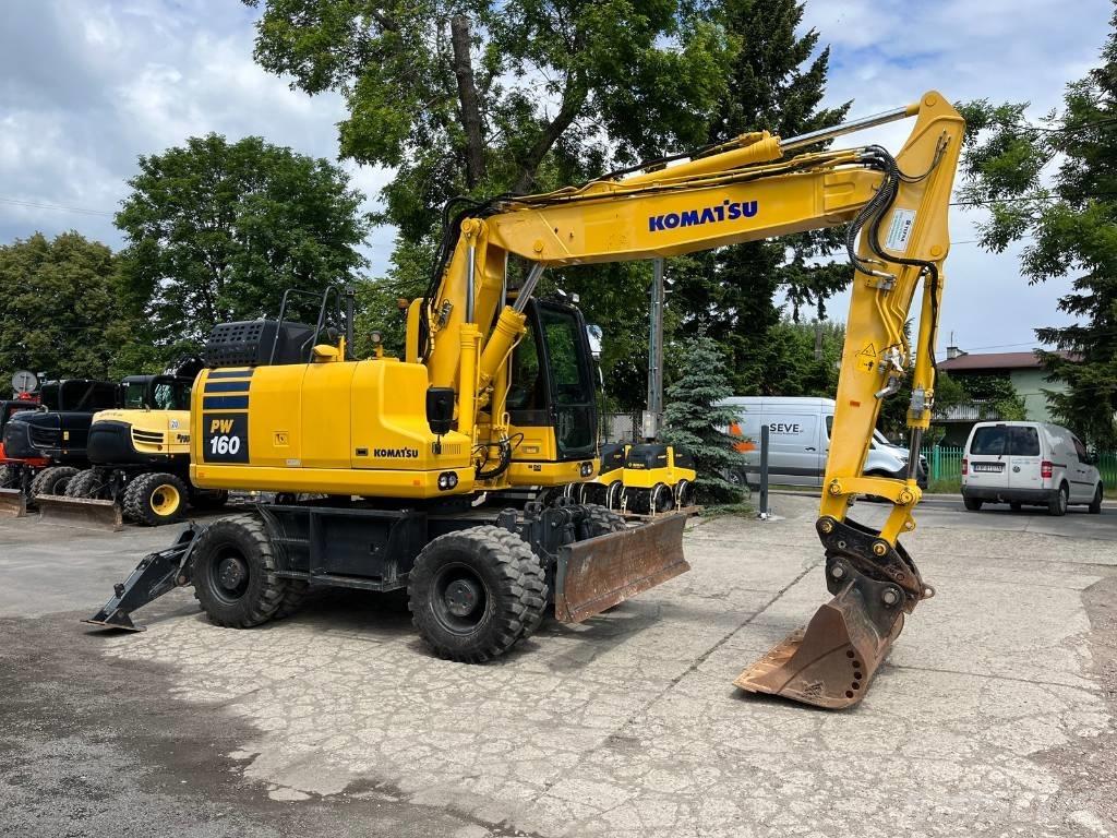 Komatsu PW 160-11 Pyöräkaivukoneet