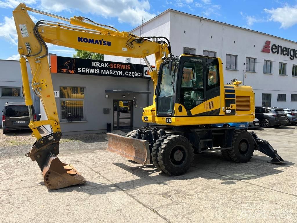 Komatsu PW 160-11 Pyöräkaivukoneet