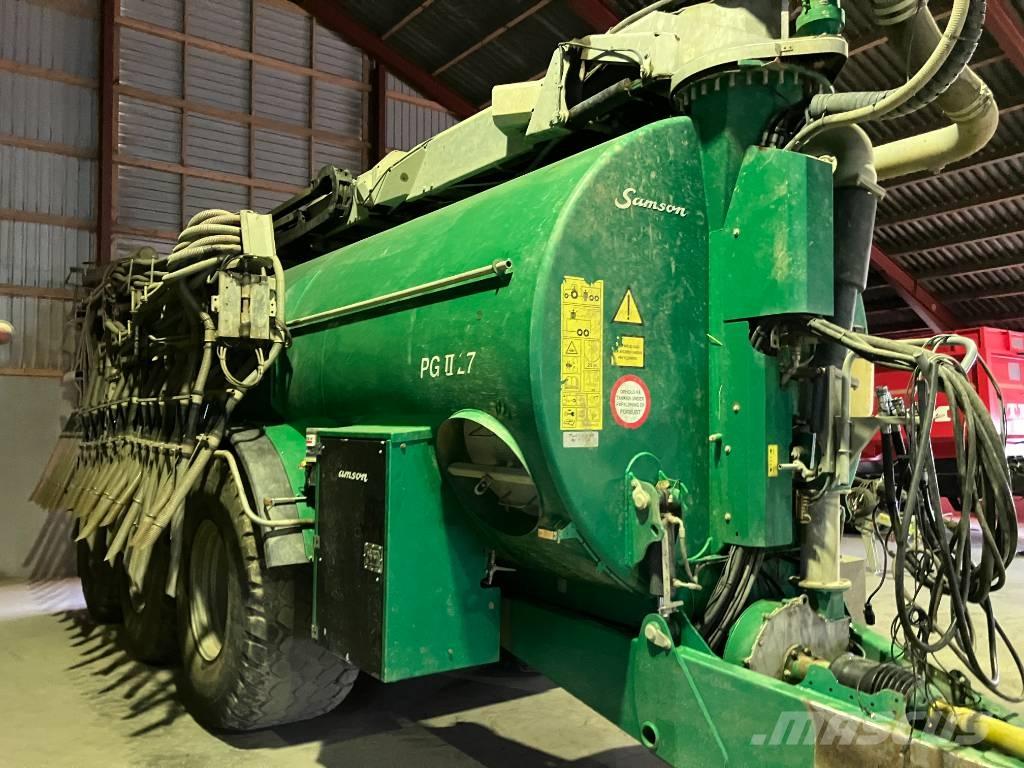 Samson PG2 27 Lietteen levittimet