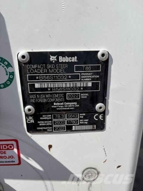 Bobcat T 86 Liukuohjatut kuormaajat