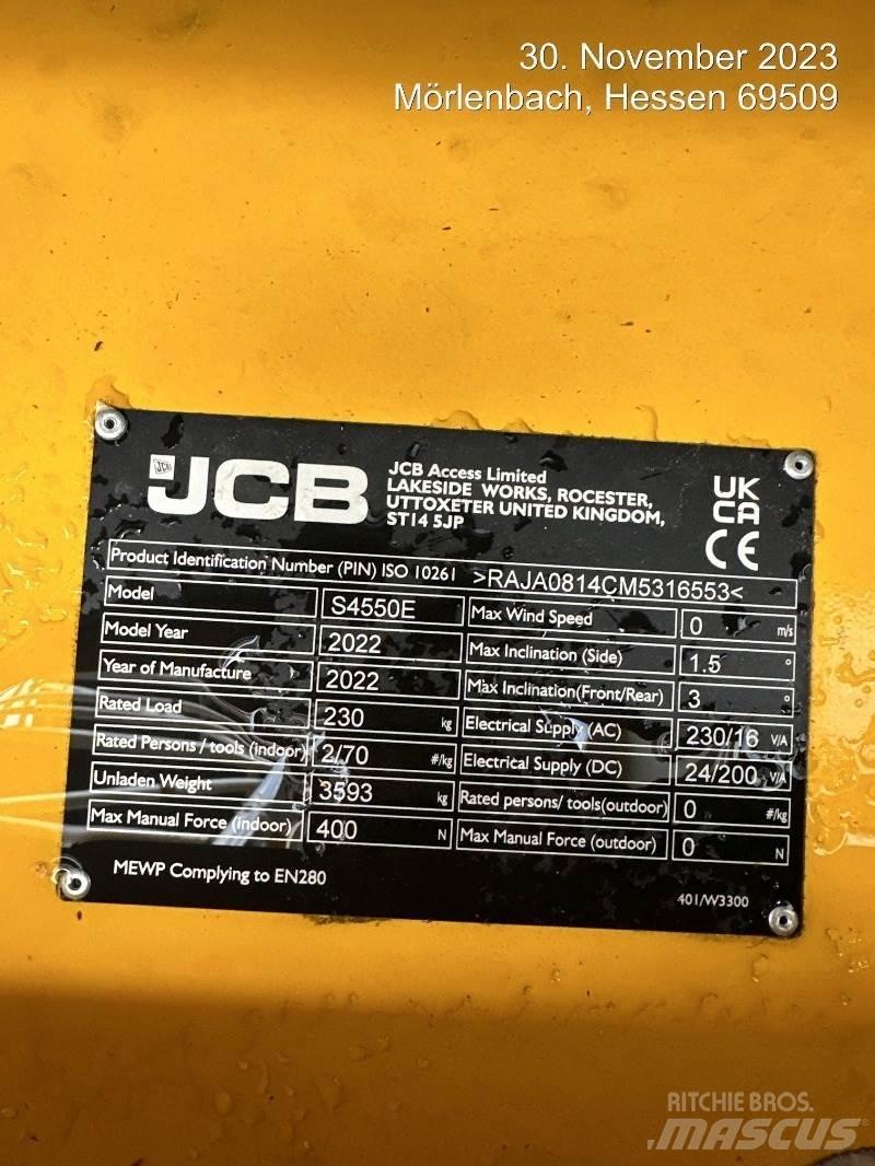 JCB S4550E Saksilavat