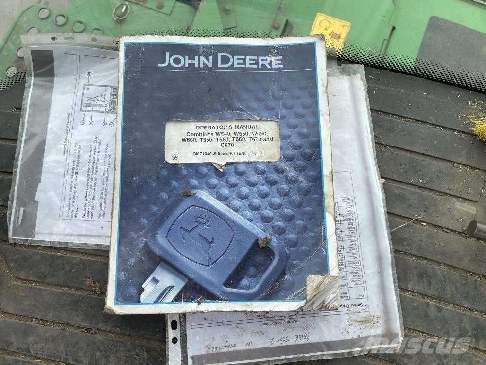 John Deere T 550 Leikkuupuimurit
