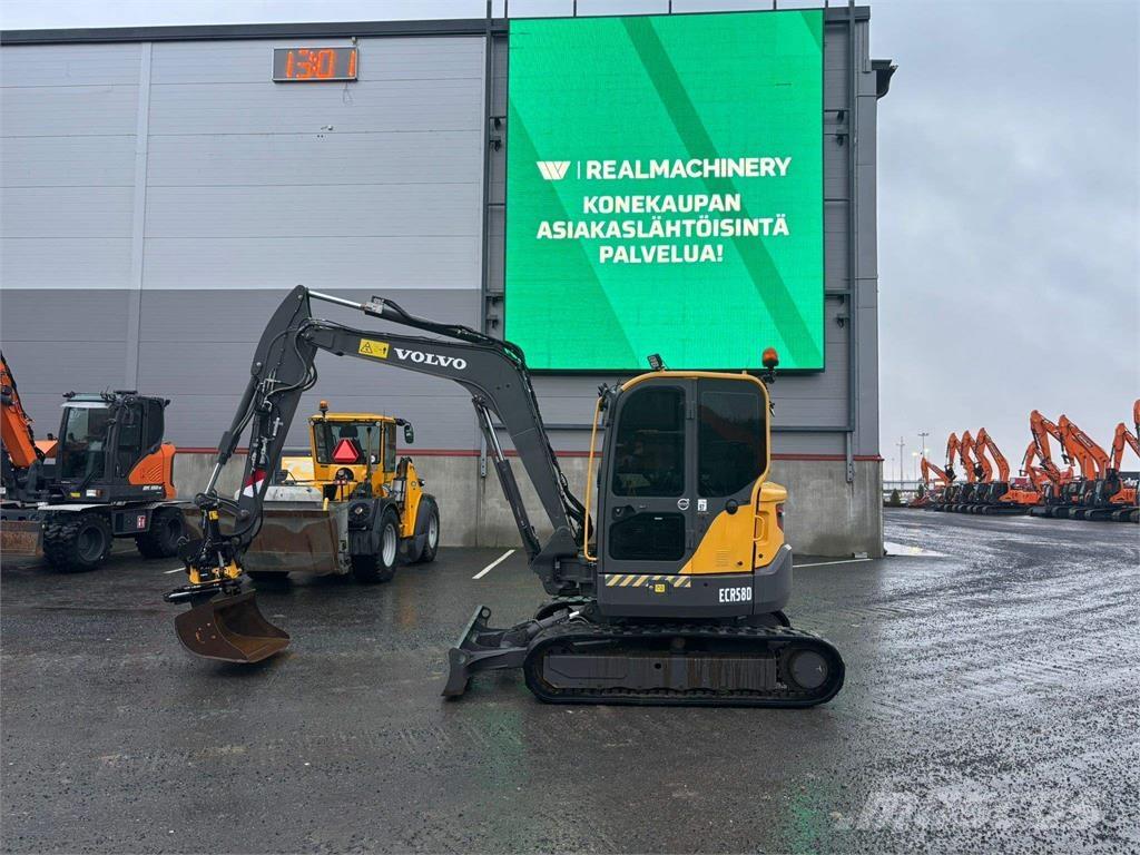 Volvo ecr58d Minikaivukoneet < 7t