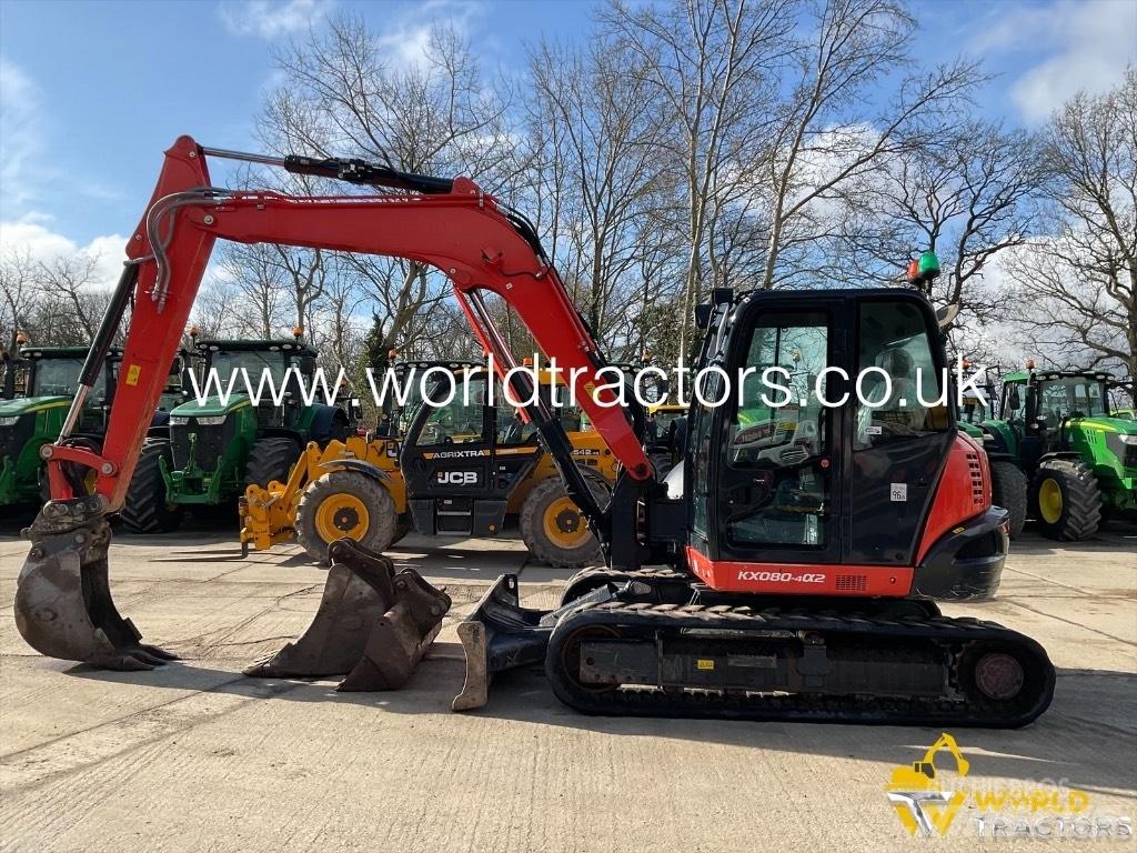 Kubota KX 080-4 Midikaivukoneet 7t - 12t