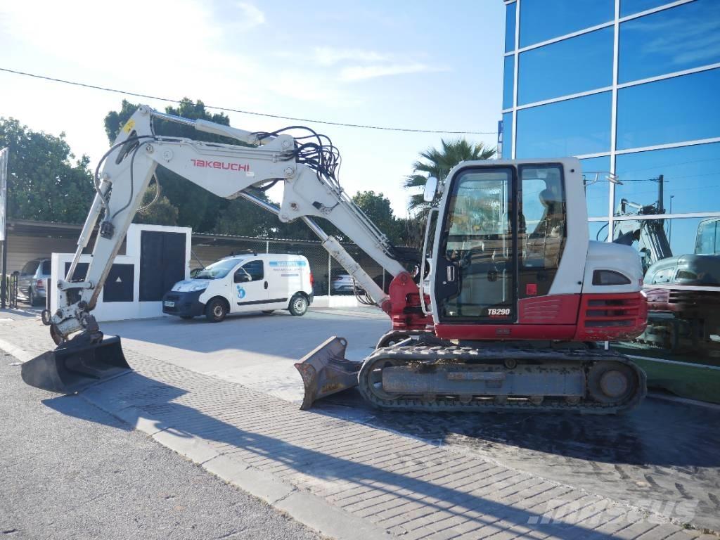 Takeuchi TB 290 Midikaivukoneet 7t - 12t