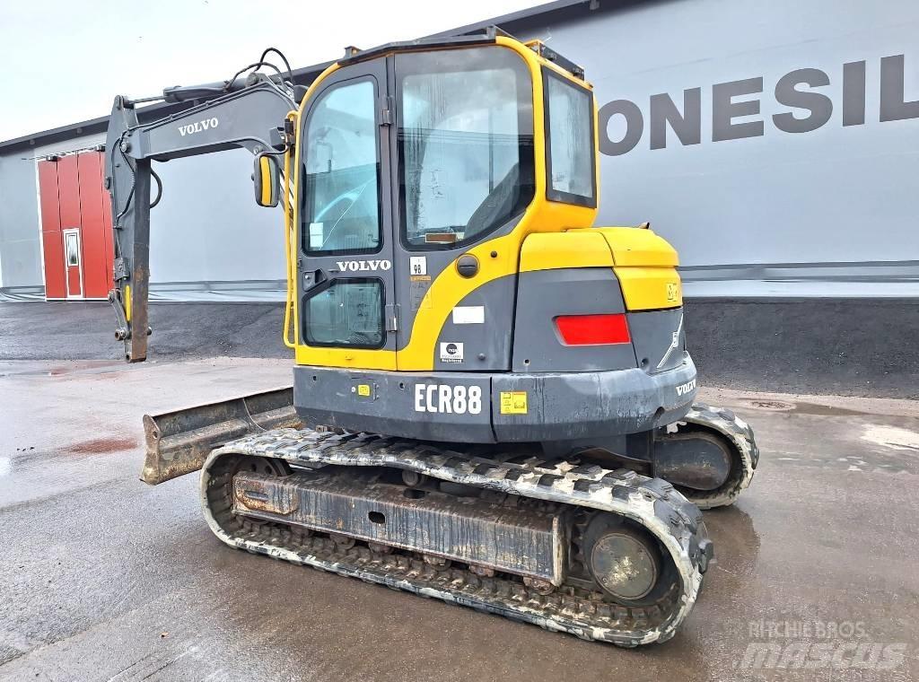 Volvo ECR88 Midikaivukoneet 7t - 12t