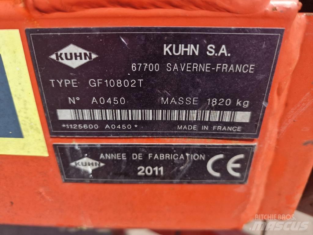 Kuhn GF 10802 T Pöyhimet ja haravat