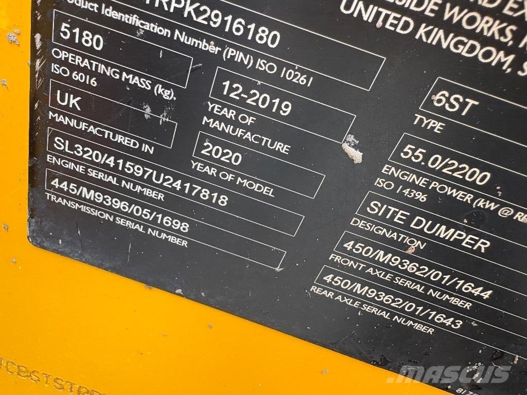 JCB 6 ST Minidumpperit