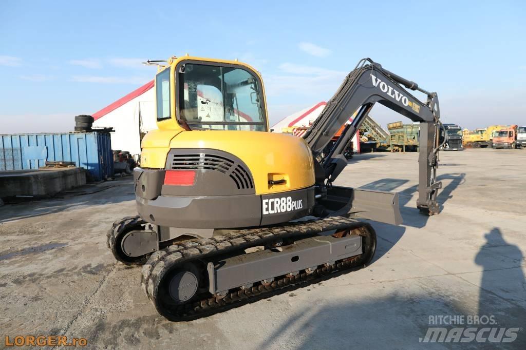 Volvo ECR 88 PLUS Midikaivukoneet 7t - 12t