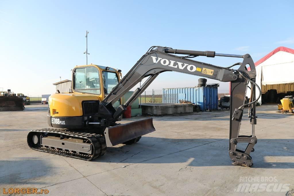 Volvo ECR 88 PLUS Midikaivukoneet 7t - 12t