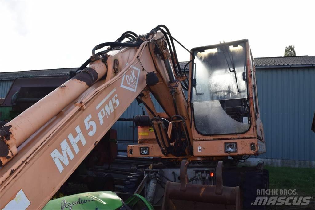 O&K MH 5 Pyöräkaivukoneet