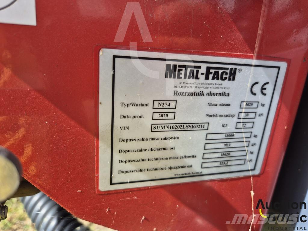 Metal-Fach N274 Kuivalannan levittimet