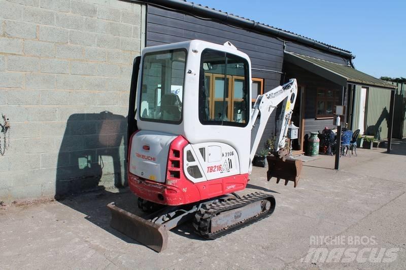 Takeuchi TB216 Minikaivukoneet < 7t